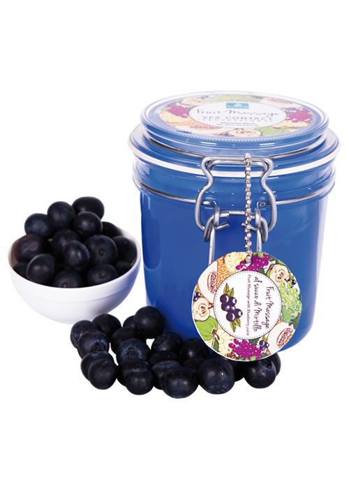 Trattamento Fruit Massage al Succo di Mirtillo